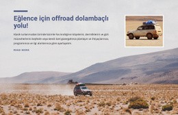 Yol Dışı Maceralar - HTML5 Sayfa Şablonu