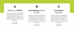 Objetivos Y Misión - HTML Page Maker