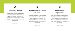 Objetivos Y Misión: Diseño Del Sitio Web HTML