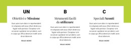 Obiettivi E Missione - Miglior Design Del Sito Web