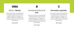 Objetivos E Missão - Melhor Design De Site