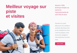 Créateur De Site Web Exclusif Pour Suivre Les Voyages Et Les Visites