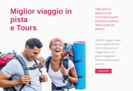 Tieni Traccia Di Viaggi E Tour - Modello Vuoto HTML5