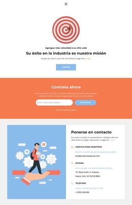 Direcciones De Oficina: Crear Una Maqueta De Página Web