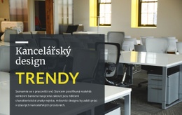 Web Stránky Pro Trendy Designu Kanceláří