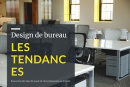 Tendances De La Conception De Bureaux - Meilleur Créateur De Sites Web