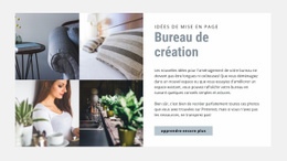 Bureau De Création - Maquette De Site Web De Fonctionnalités