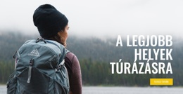 Sétaútvonalak HTML Sablon