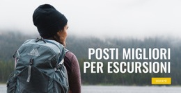 Percorsi A Piedi - Mockup Di Sito Web Professionale Personalizzabile