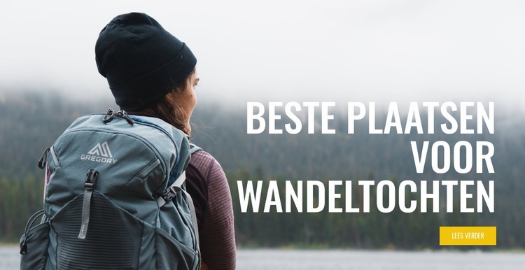 Wandelroutes Bestemmingspagina