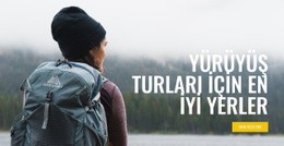 Yürüyüş Yolları Için En Iyi Açılış Sayfası Tasarımı