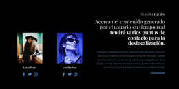 Nuestro Equipo En Social - Tema Gratuito De WordPress