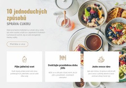 Omezte Chuť Na Cukr A Sacharidy – Vstupní Stránka HTML