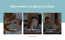 Iglesia Conectada Globalmente - Página De Destino Sencilla