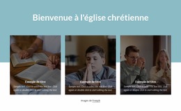 Église Connectée À L'Échelle Mondiale - Modèle Joomla Premium