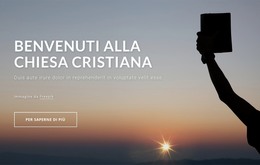 Benvenuti Nella Chiesa Cristiana - Modello Di Pagina HTML