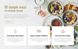 Page Builder For Curb Sugar And Carb Cravings