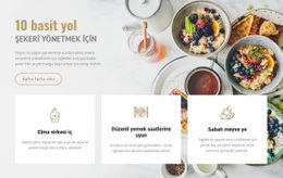 Curb Şeker Ve Karbonhidrat Istekleri - HTML Website Maker