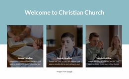 Globally-Connected Church One-Page Website