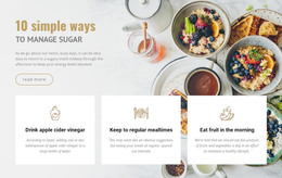 Curb Sugar And Carb Cravings - Professional WordPress Theme