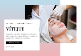 Luxusní Lázně – Stažení Šablony Webu