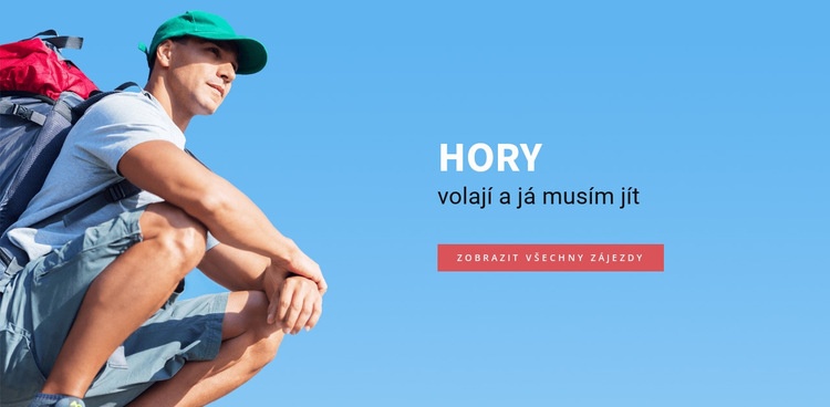 Průvodce po horách Téma WordPress