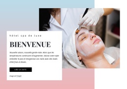 Spa De Luxe - Modèle HTML5 Réactif