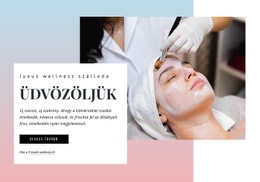 Luxus Fürdő - Ingyenes Webhelysablon