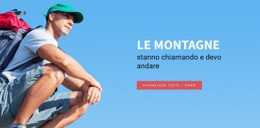 La Guida Turistica Delle Montagne - HTML Template Builder