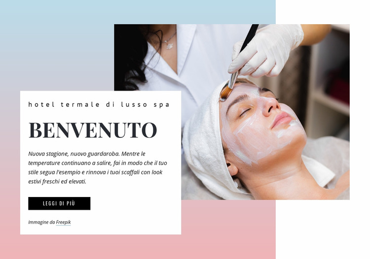 Spa di lusso Modello Joomla