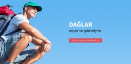 Dağlar Seyahat Rehberi - Web Sitesi Oluşturucu