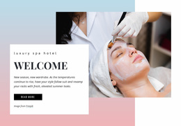 Luxury Spa - Creative Multipurpose Homepage Design