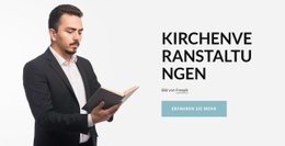 Unsere Gebetsveranstaltungen - Website-Design