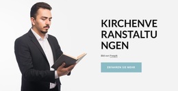 Unsere Gebetsveranstaltungen – Professionelles WordPress-Theme