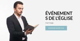 Nos Événements De Prière – Meilleure Conception De Site Web