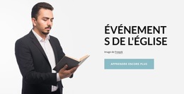 Nos Événements De Prière - Meilleur Modèle De Site Web