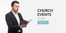 Our Prayer Events - HTML Website Maker