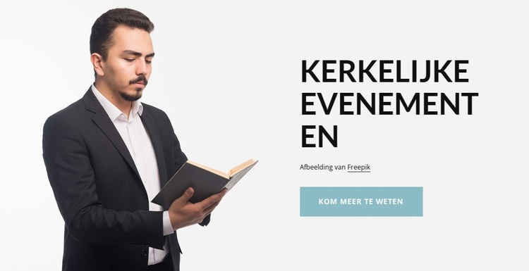 Onze gebedsactiviteiten WordPress-thema