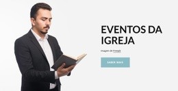 Nossos Eventos De Oração - HTML Website Maker