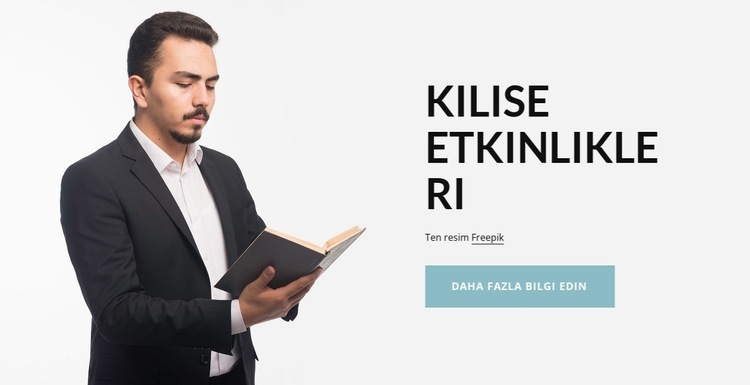 Dua etkinliklerimiz Açılış sayfası