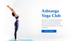 Ashtanga Vinyasa Yoga - Plantilla De Sitio Web Gratuita