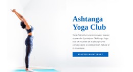 Yoga Ashtanga Vinyasa Site Web D'Une Seule Page