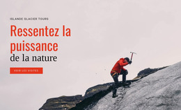 Le Pouvoir De La Nature - Modèle Joomla Personnalisé