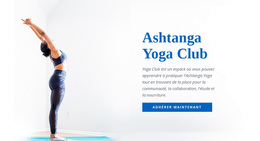 Yoga Ashtanga Vinyasa - Fonctionnalité Thème WordPress