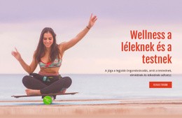 Test És Lélek Wellness CSS-Sablon