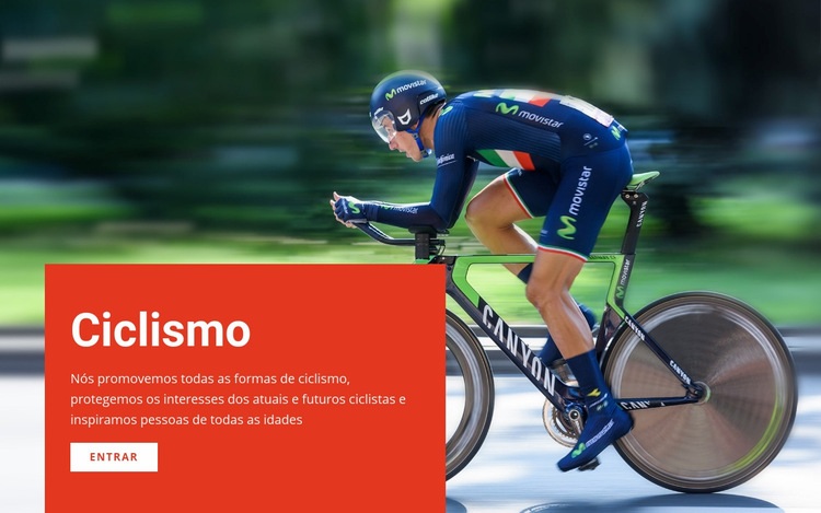 Pedalar por diversão Construtor de sites HTML