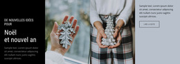 Noël Et Nouvel An Modèle HTML
