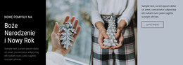 Boże Narodzenie I Nowy Rok Szablon HTML