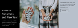 Christmas And New Year - Responsive Website Templates