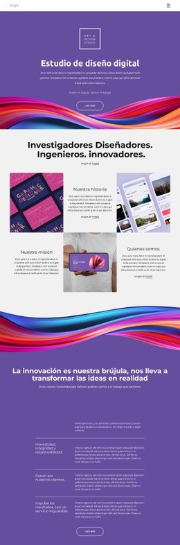 Diseño, Estrategia, Análisis Y Tecnología Completamente Integrados - Online HTML Page Builder